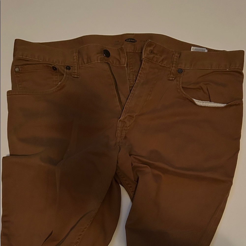 Old Navy Men's Tan Slim Jeans